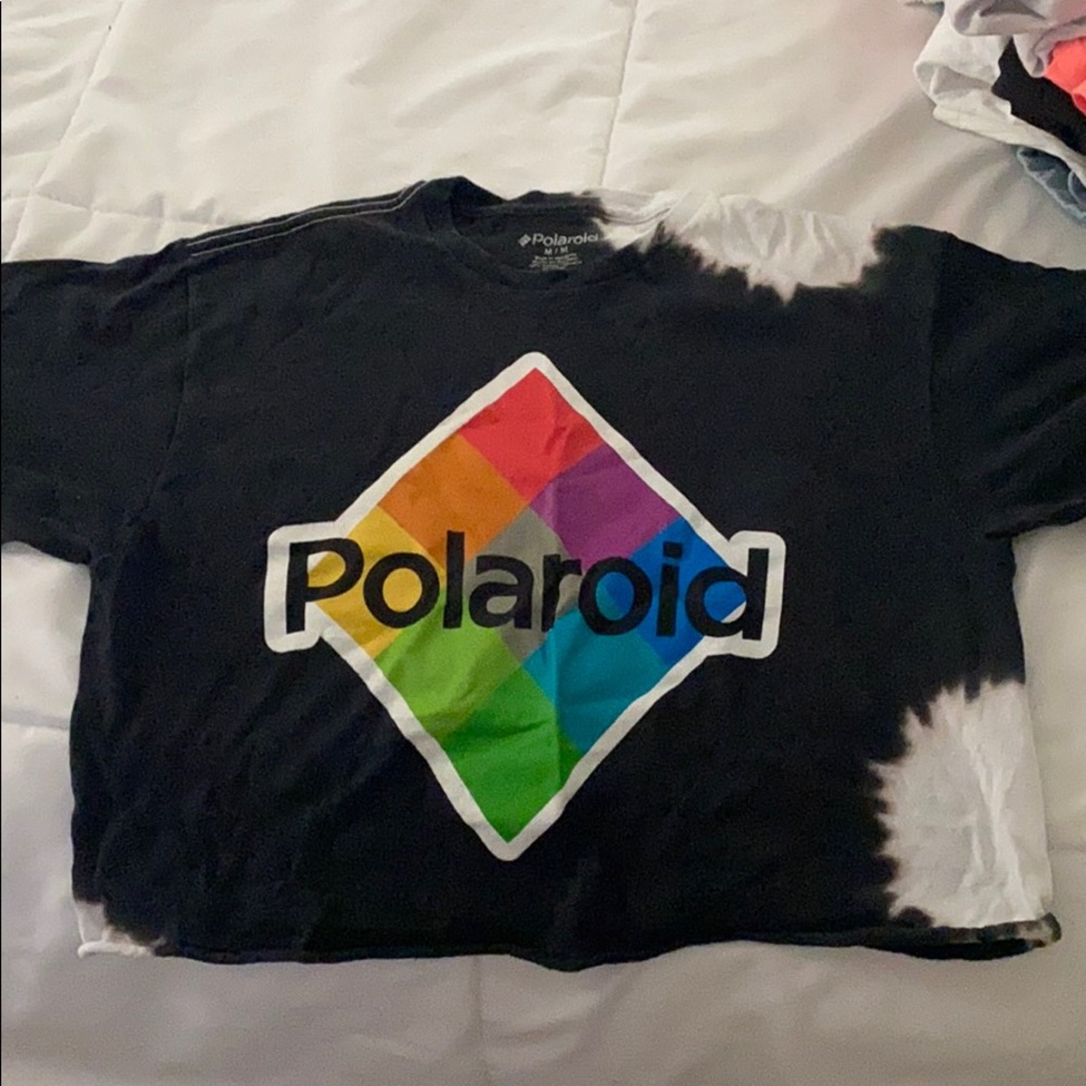 Polaroid Crop Top